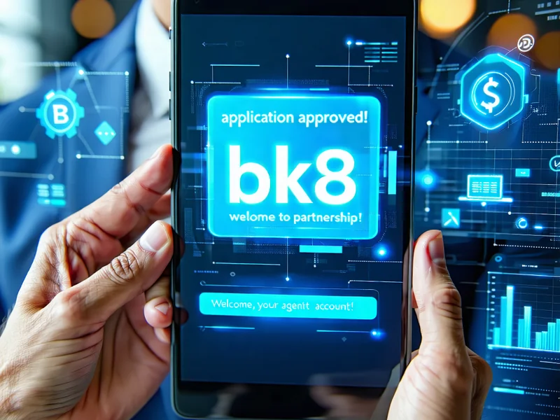 Hình ảnh một người đang kiểm tra email thông báo duyệt đơn đăng ký đại lý BK8
