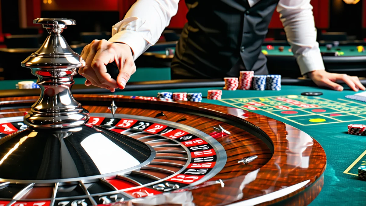 Giao diện trò chơi Roulette trực tuyến trên nền tảng BK8 với người chia bài thực tế