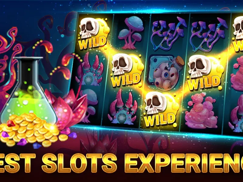 Hình ảnh các trò chơi slot và bắn cá đầy màu sắc tại BK8