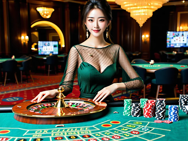 Bàn chơi casino trực tuyến mới tại BK8 với người chia bài thật và giao diện hiện đại