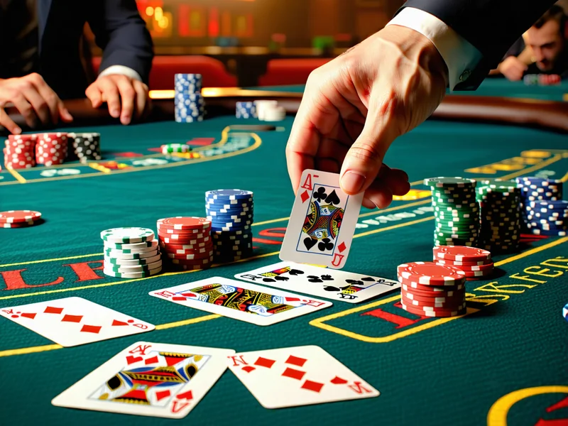Bàn chơi Poker trực tiếp với người chia bài và nhiều lá bài