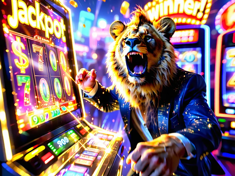 Hình ảnh một người chơi ăn jackpot lũy tiến khổng lồ